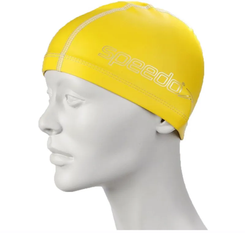 Speedo Pace Junior Swimcap Yellow-1